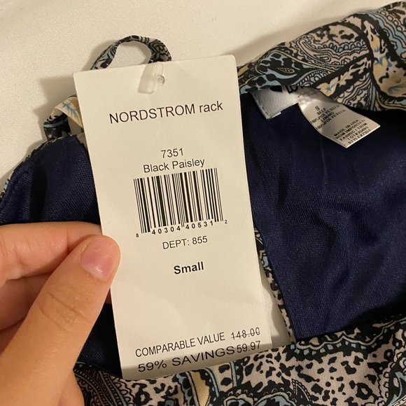 NWT Love Ady Women’s Mid-calf length patterned dress size small - Picture 6 of 11